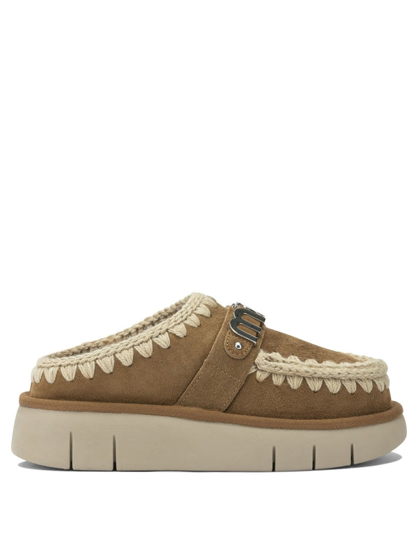 "Bounce Clog Metal Logo" slipeprs Bloafer