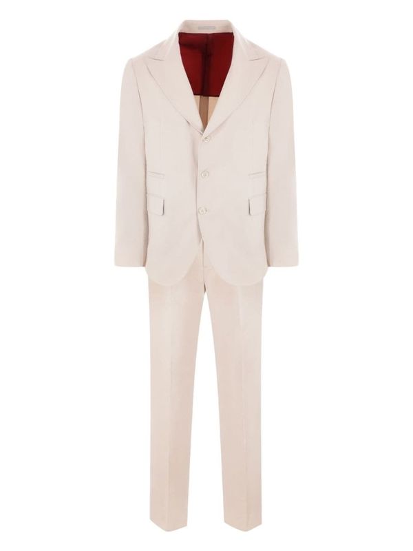 Cotton Cashmere Single Setup Suit