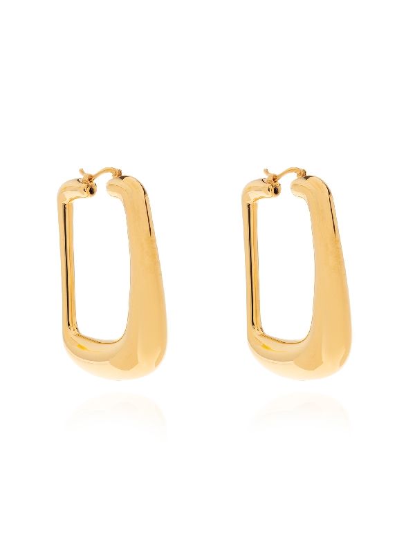 Ovalo J Hoop
  Earrings