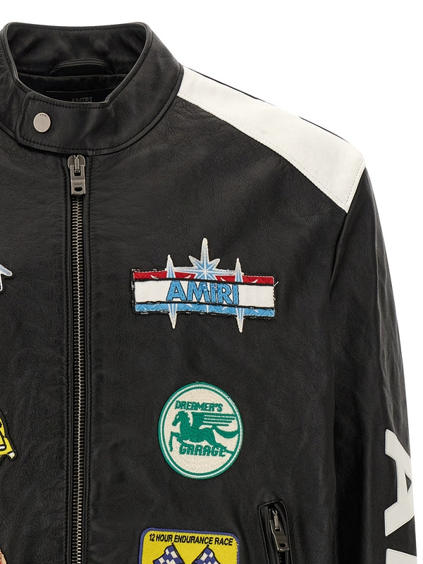 Amiri Black Biker