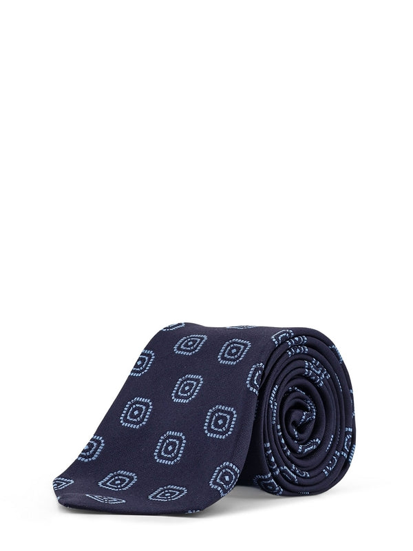 Kiton Navy Neck Ties