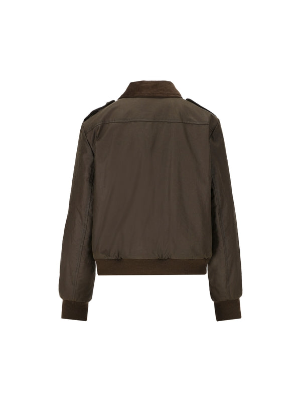 トリオンフ ロゴパッチ ウールジャケット