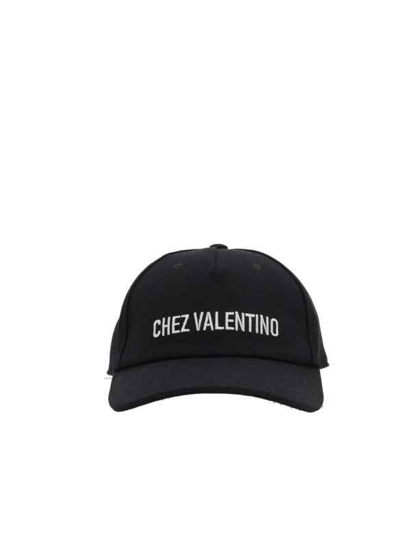 Valentino Black Cap
