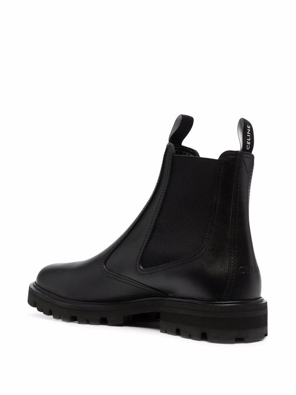 Celine Black Chelsea Boots