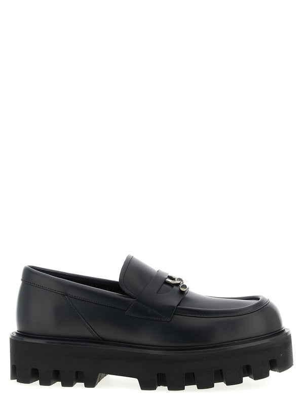 Alexander Mcqueen Black Loafers