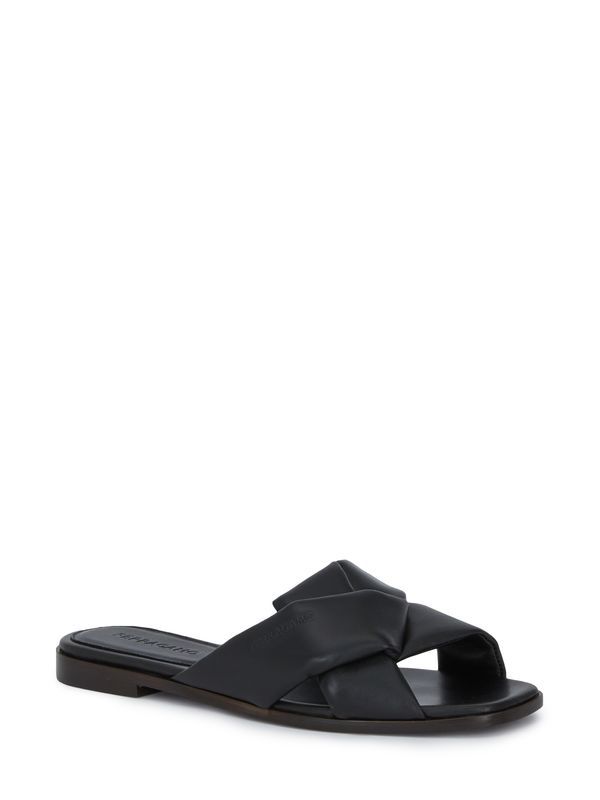 Alrai Cross Leather Slide