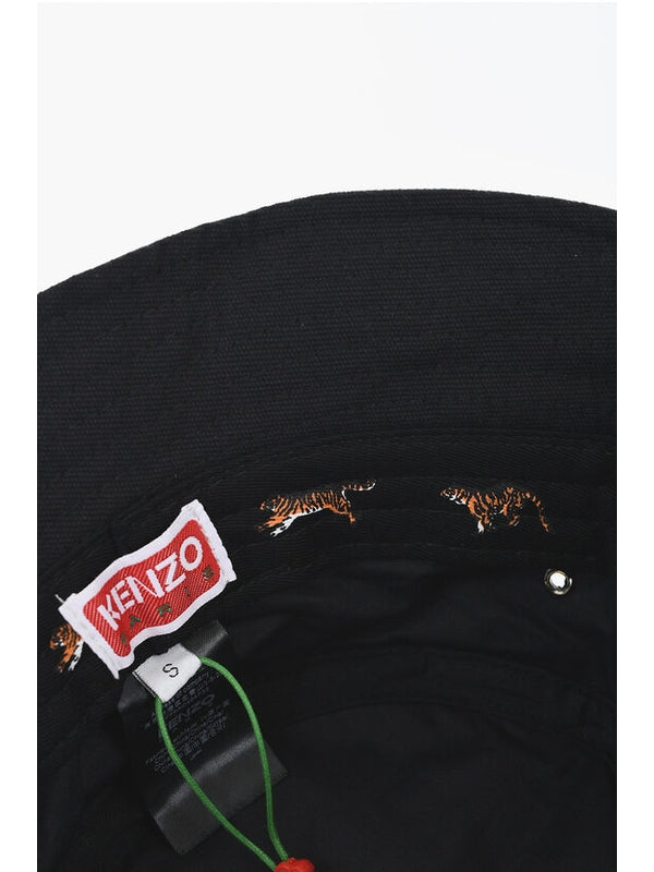 Kenzo Black Bucket Hats