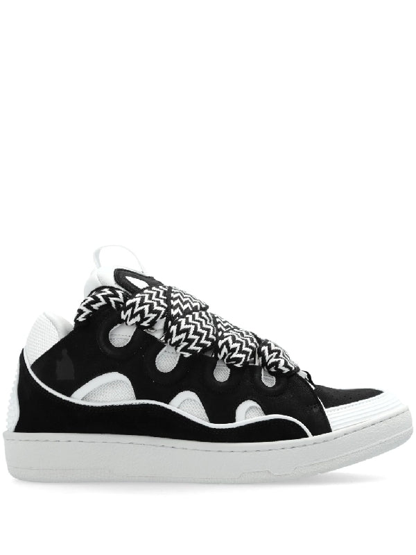 Curve Lace Up Low Top Sneakers