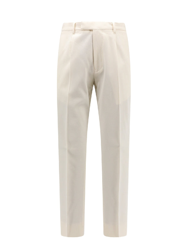 Cotton Wool Tailored Pants