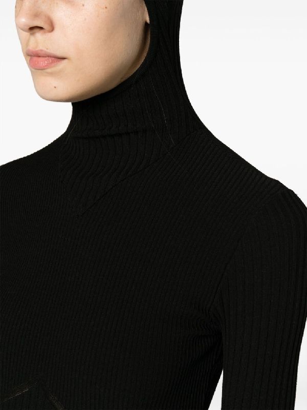 Viscose Rib Hood Knit