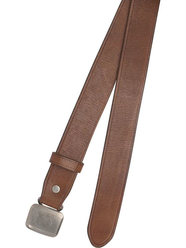 Rrl Brown Leather Belts