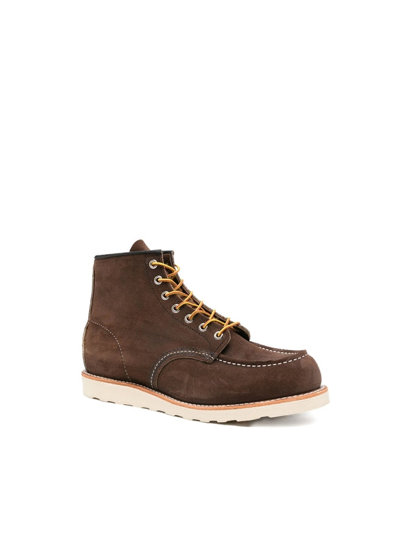 Red Wing Brown Lace-Up Boots