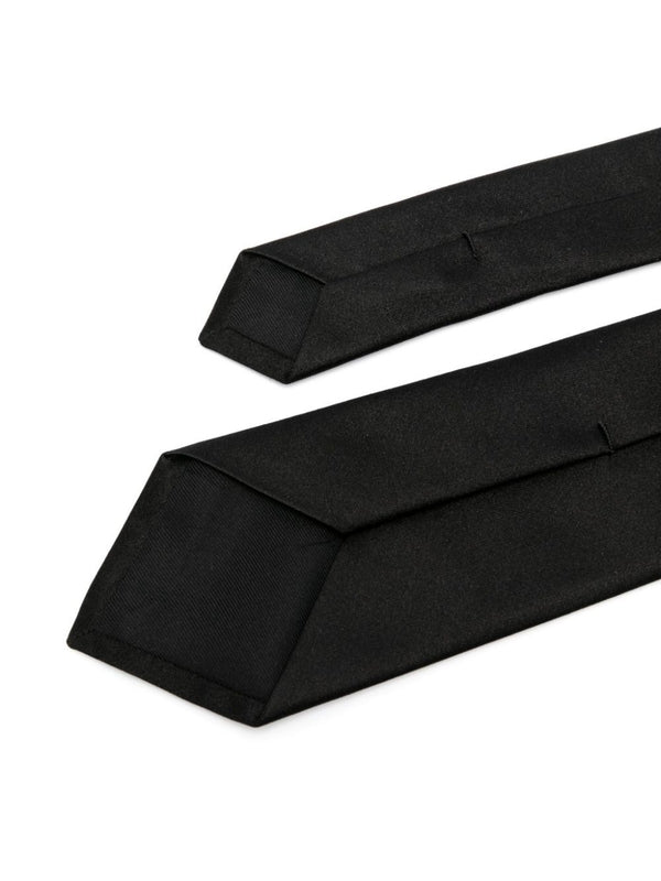 Black Silk Tie