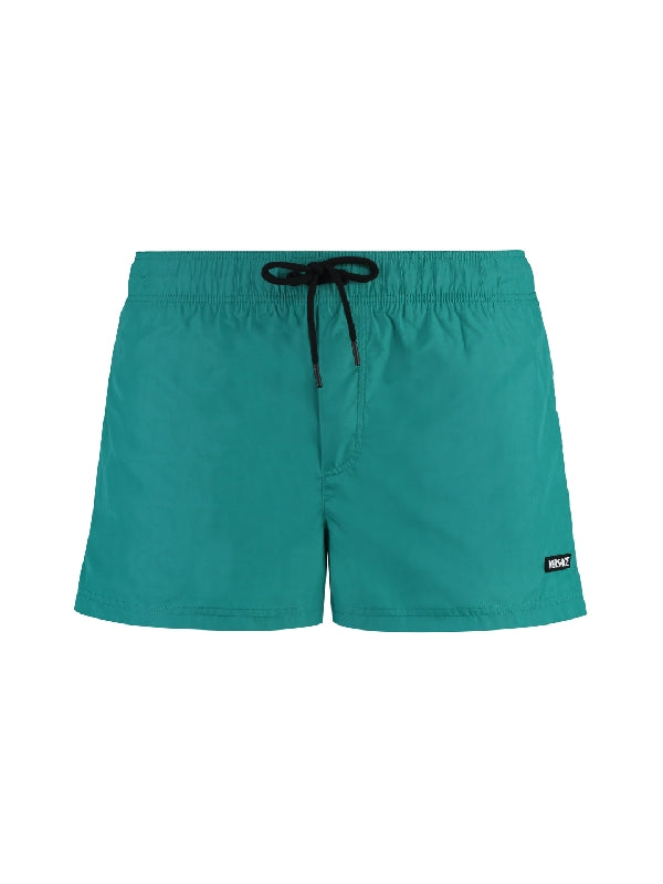 Logo Patch Nylon Swim Shorts