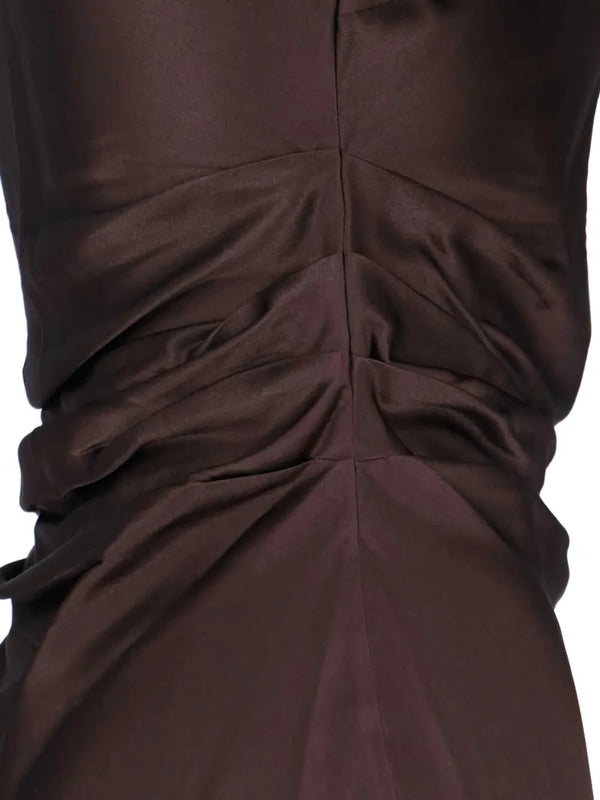 Staud Brown Long Dress