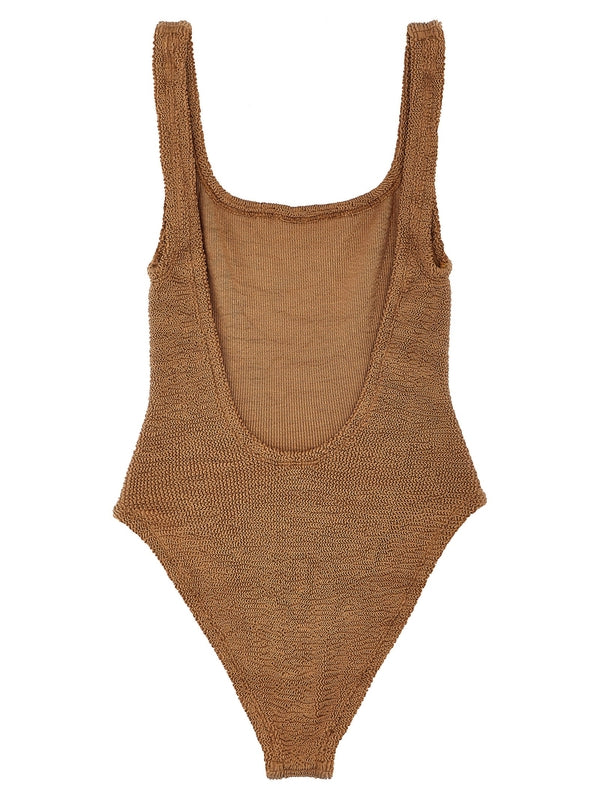 Square Neck
  One-Piece Swimsuit