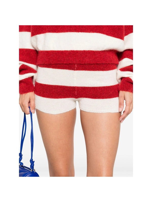 Fiorucci White Red Shorts