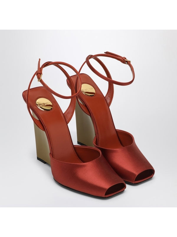 Zeppe La Scandale Satin Sandal Heels
