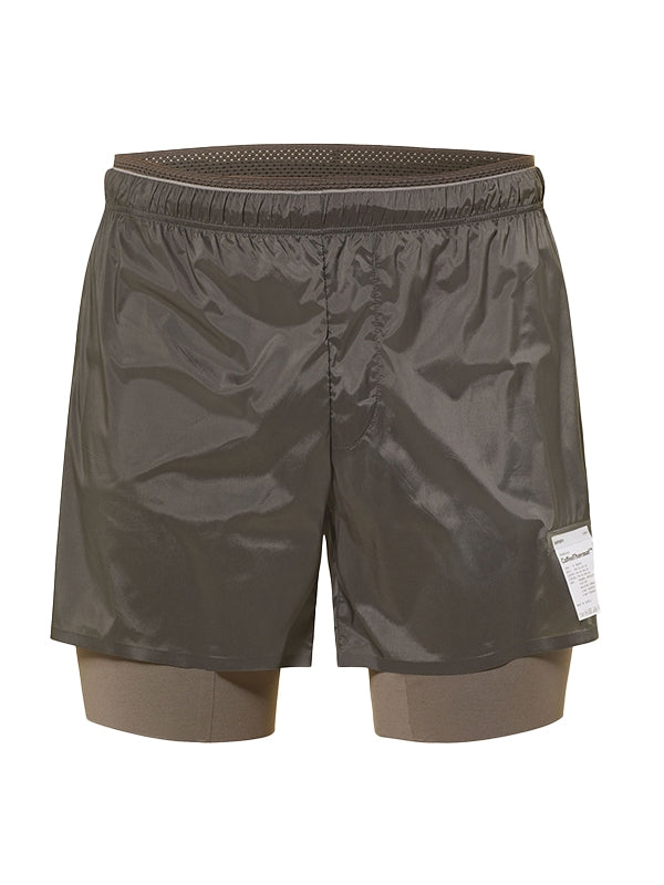 Coffee Thermal 8-Inch Shorts
