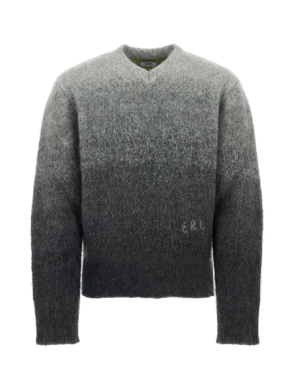 Gradient V-neck Sweater