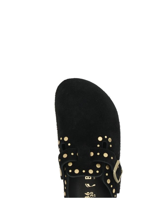 Boston Stud Decoration Suede Loafer