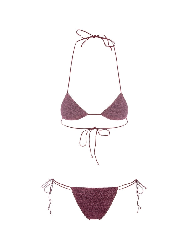 Lumiere Lurex Bikini Set