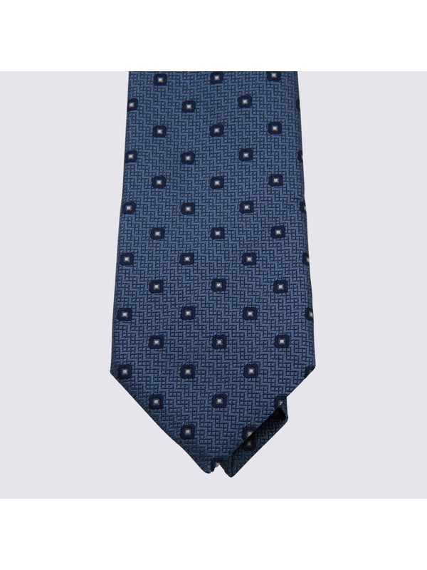 Z Zegna Blue Neck Ties