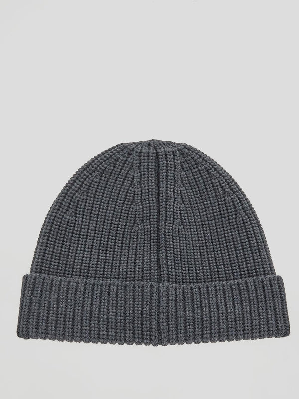 V Logo Beanie