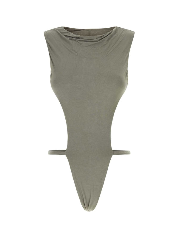 Cut-Out Sleeveless Bodysuit