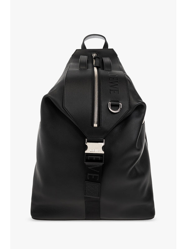 Convertible Logo Calfskin
  Backpack