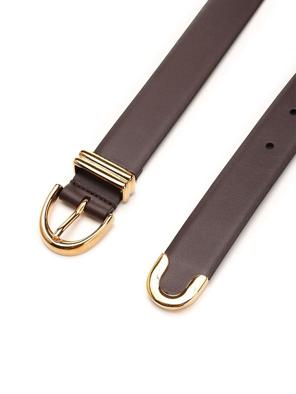 Bambino Buckle Leather Belt