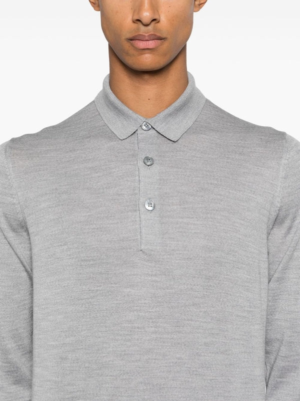 Wool Polo Shirt