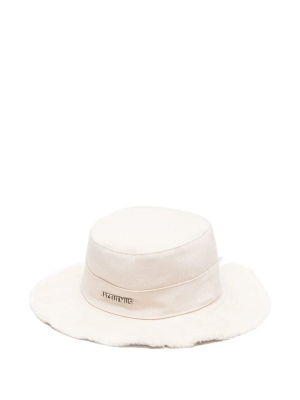 Jacquemus Ivory Bucket Hat