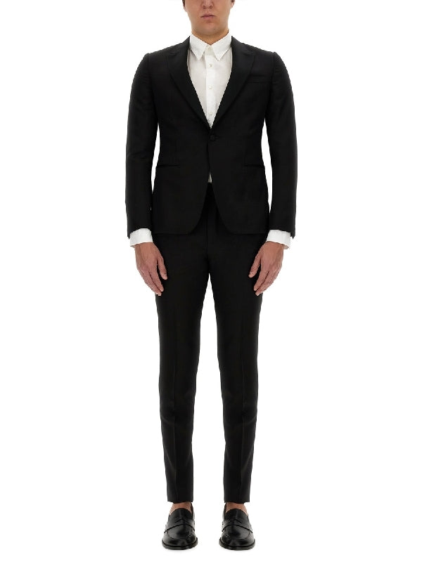 Single Breasted Wool Suit