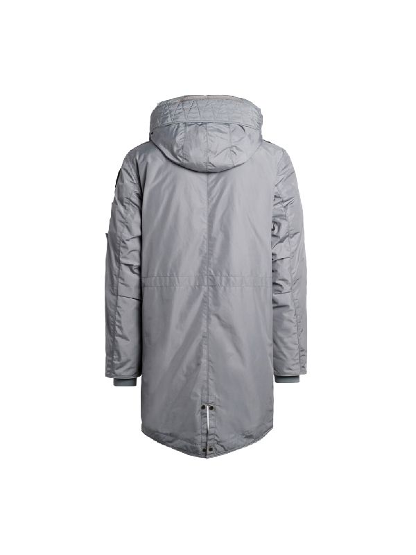 Logo Patch Hooded Parka