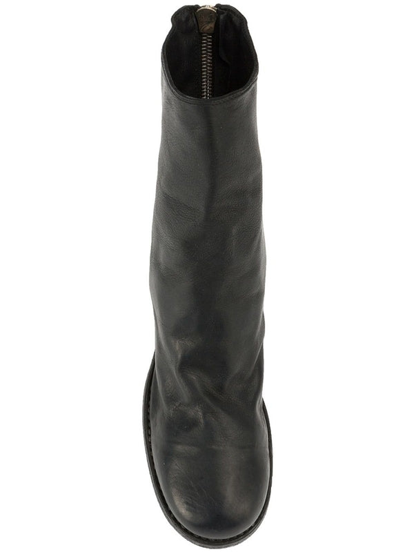 Guidi Black Ankle Boots