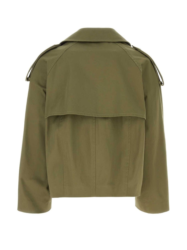 Cotton Trench Detail Jacket