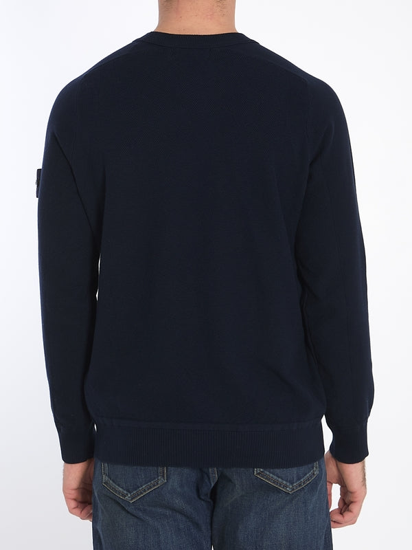 Wappen Patch Cotton Sweatshirt