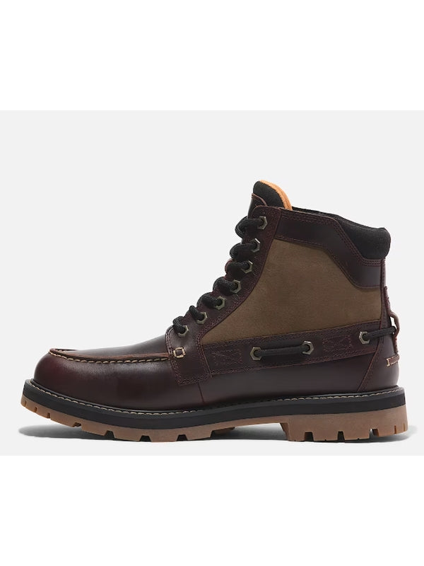 Timberland Burgundy Lace-Up Boots
