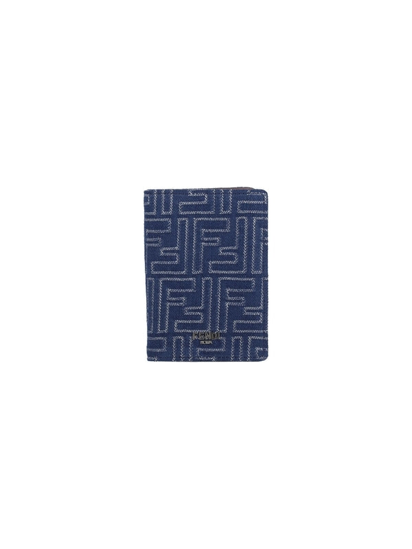 Fendi Blue Card Holders