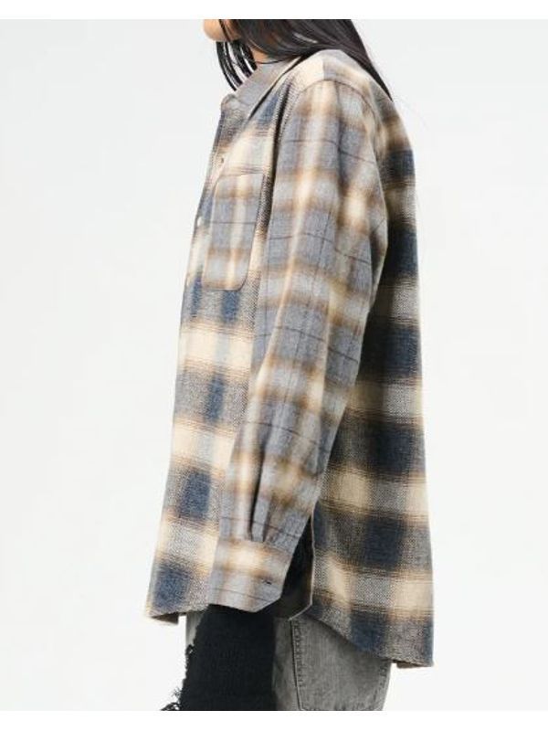 Above Check Cotton Shirt