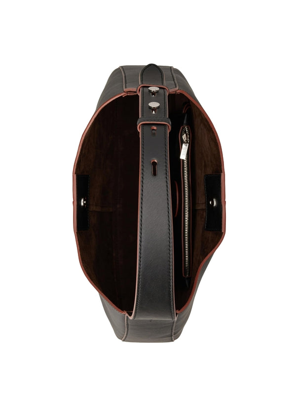 TOD'S - Di Logo Leather Shoulder Bag - Jente