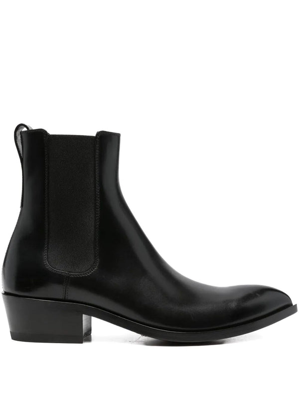 Tom Ford Black Chelsea Boots