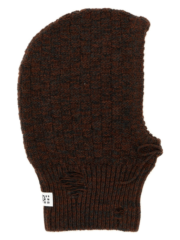 Mm6 Maison Margiela Brown Balaclava