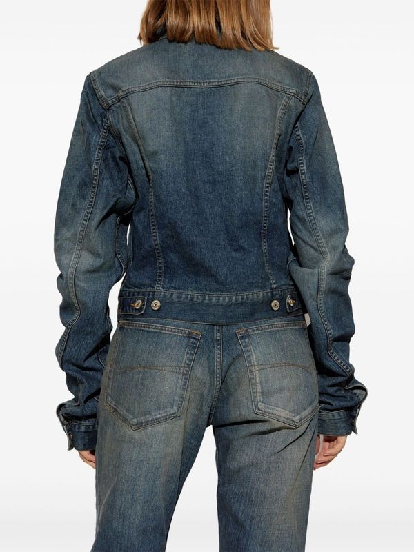 Vintage Washing Cotton Denim Jacket