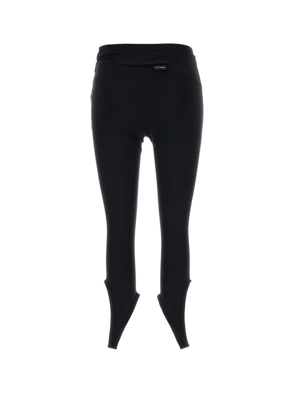 Back Logo Stretch Leggings