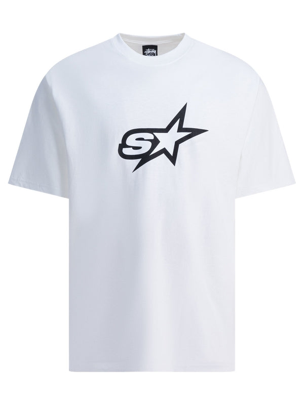 Stussy White Half Sleeve