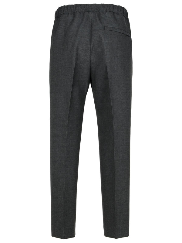 Banded Wool Pants