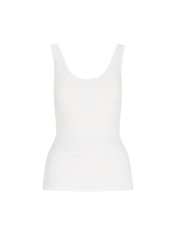 Rib Stretch Sleeveless Top