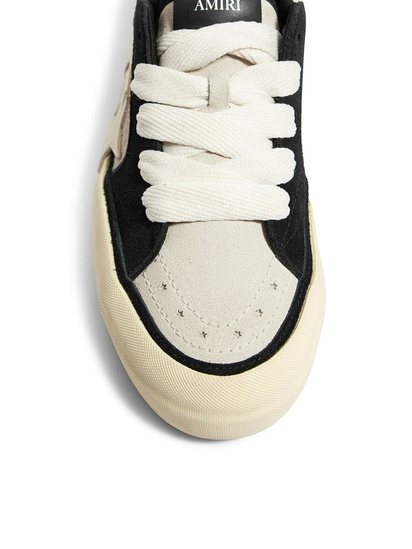Star Patch Leather Low-Top
  Sneakers